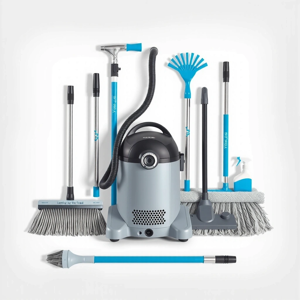 Professional cleaning equipment and supplies