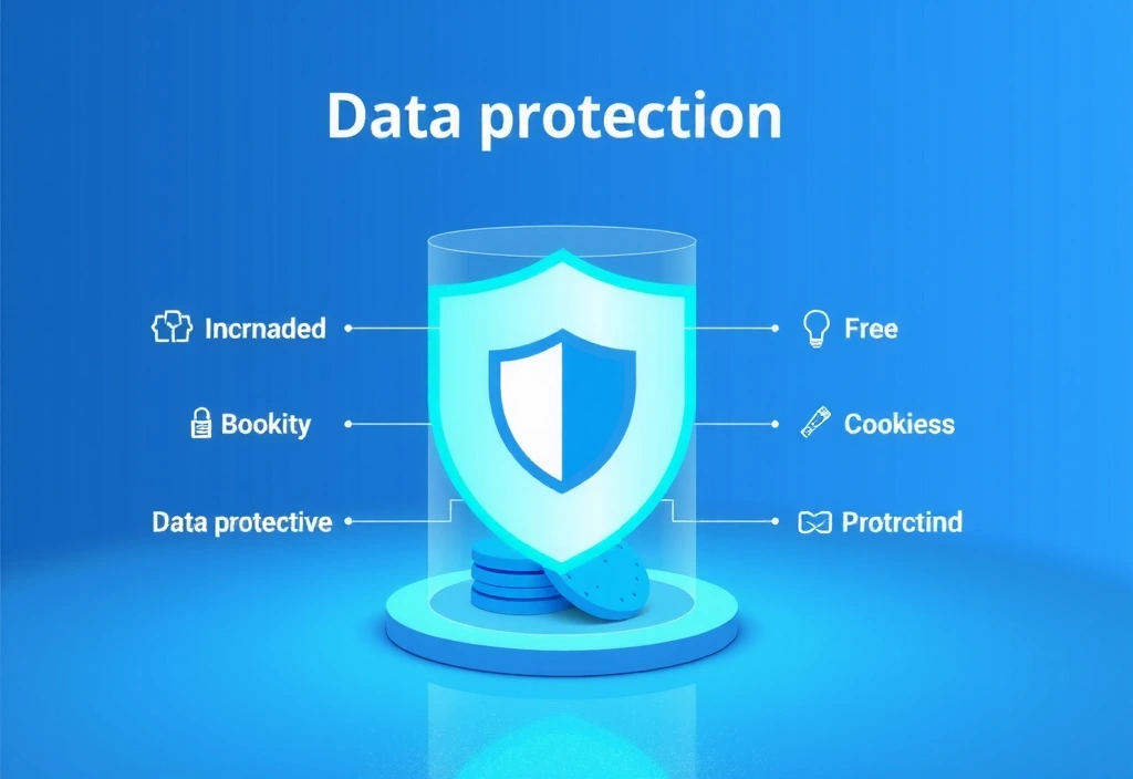 Cookie illustration showing digital security